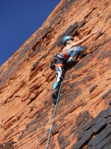 Climbing at Red Rock Canyon