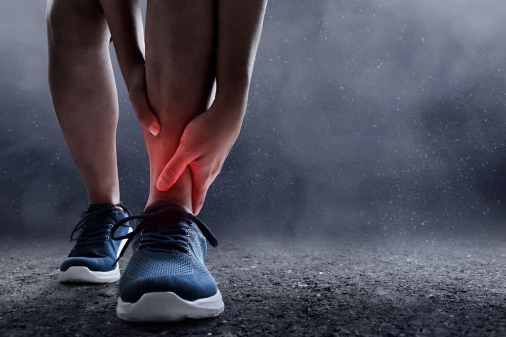 Runner leg injury