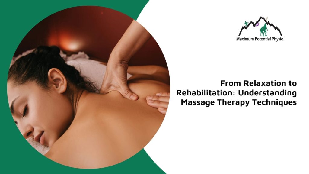 types of massage therapy calgary nw