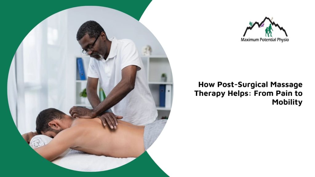post-surgical massage therapy calgary nw