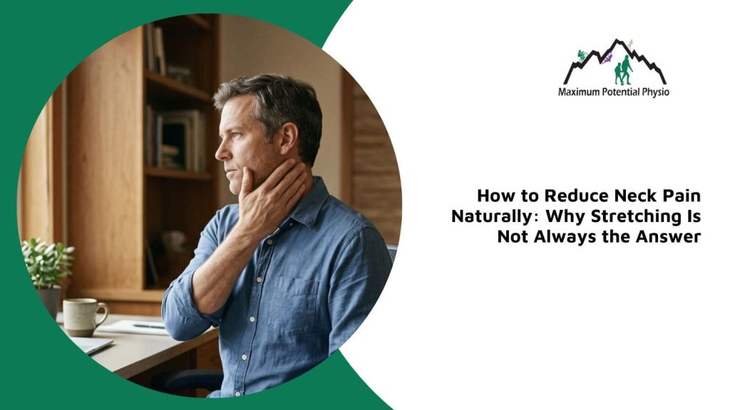 how to reduce neck pain naturally calgary nw